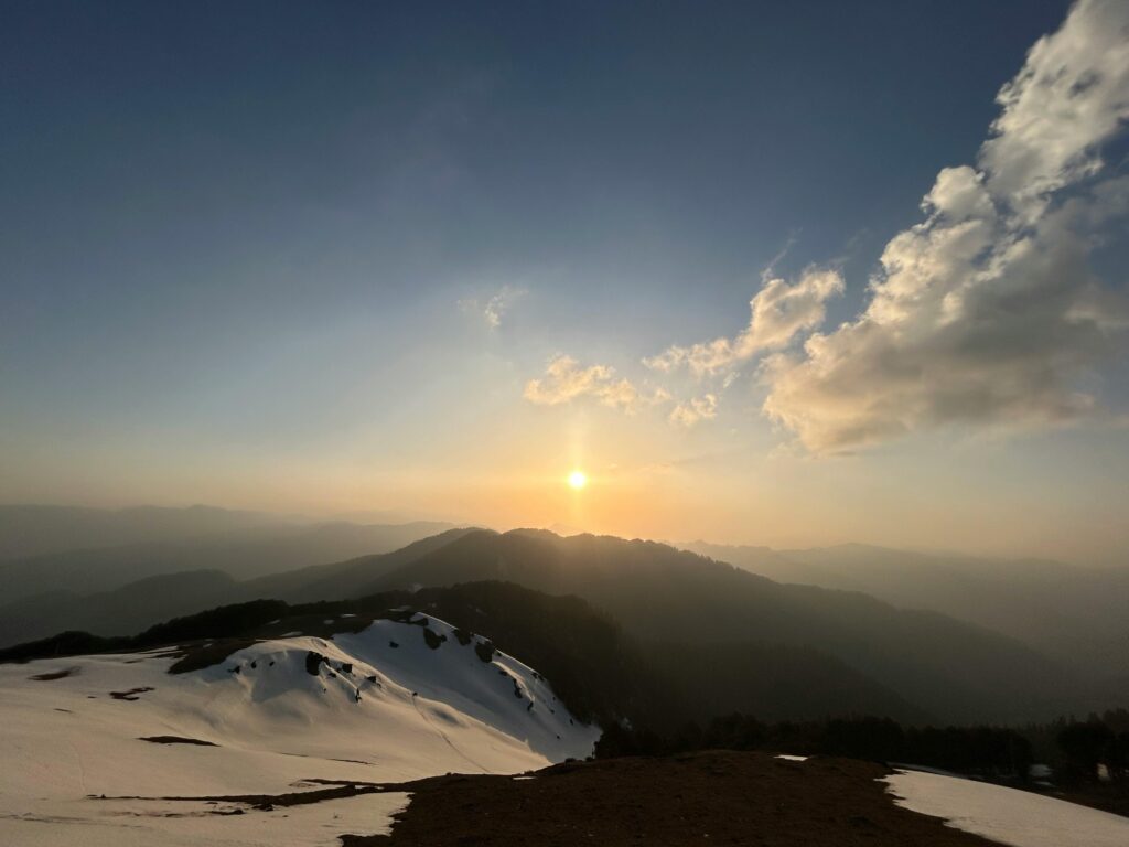 jibhi sunset
