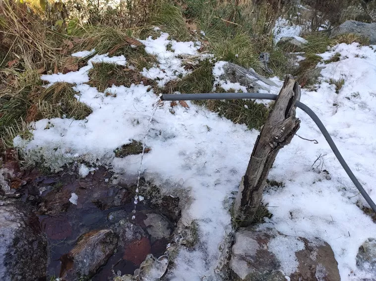 trithan valley trek snow