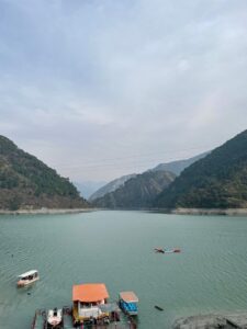 Chamera Lake view