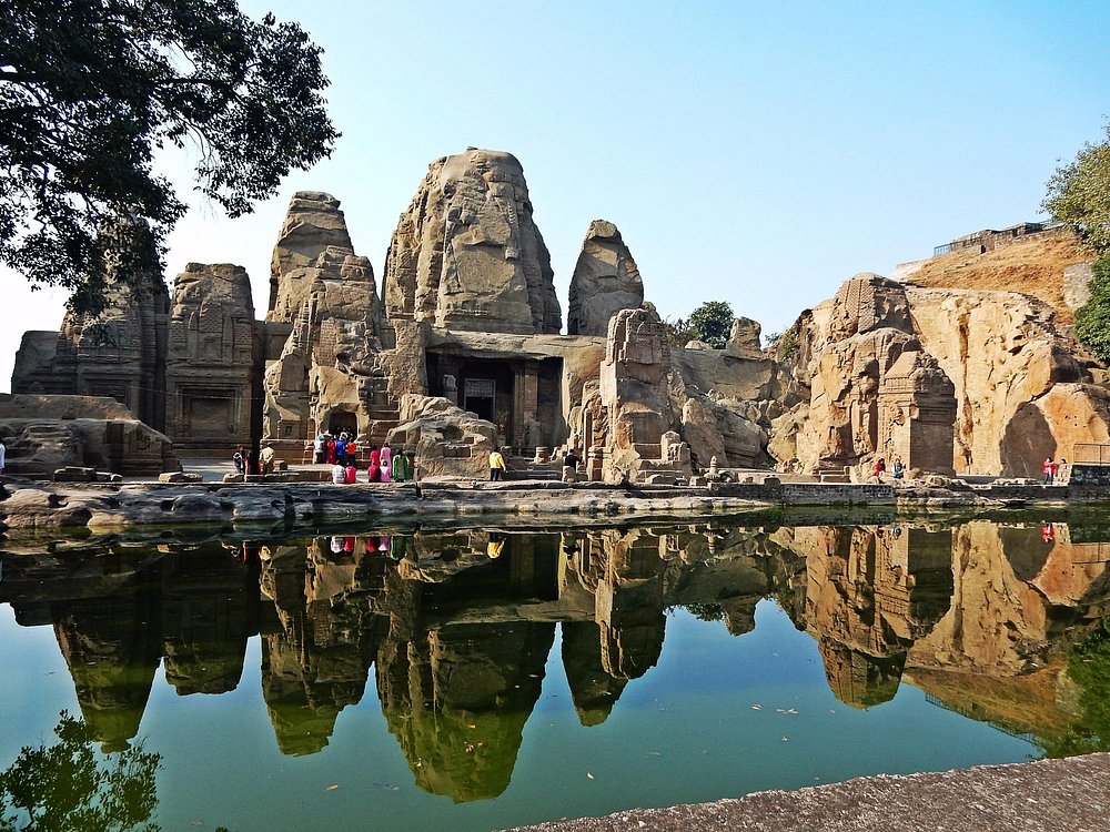 rock cut temple Masroor