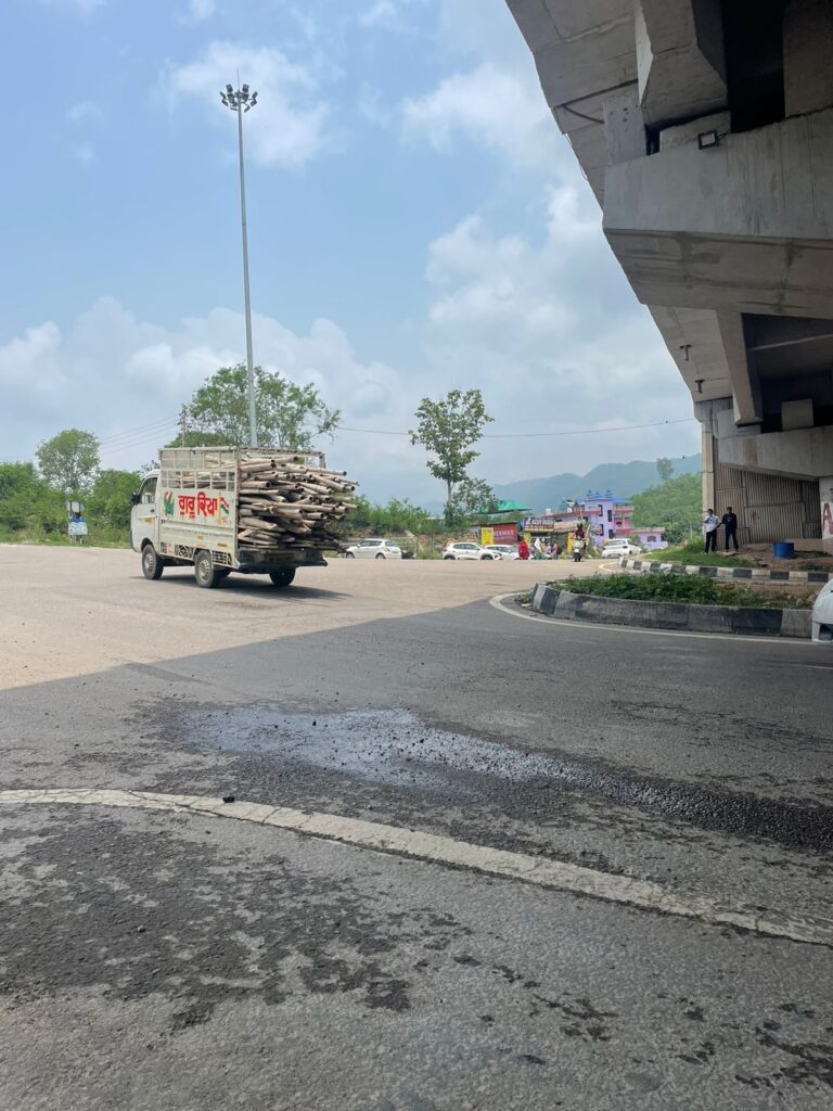 bhager four lane flyover